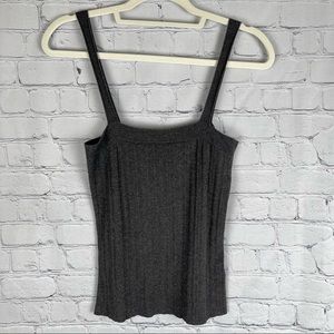 Michael Kors grey knit tank top vest size XS